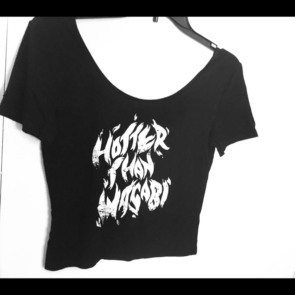 Black Crop Top